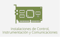 instalaciones de control, instrumentación y comunicaciones