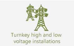 turnkey high and low voltage installations