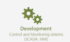development- Control and monitoring sistems (scada, hmi)
